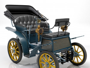 Fiat 3-5 HP 1899 3Dモデル