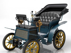Fiat 3-5 HP 1899 3Dモデル