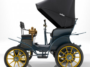 Fiat 3-5 HP 1899 3Dモデル