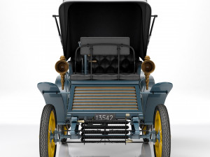 Fiat 3-5 HP 1899 3Dモデル