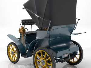 Fiat 3-5 HP 1899 3Dモデル