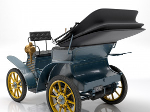 Fiat 3-5 HP 1899 3Dモデル
