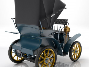 Fiat 3-5 HP 1899 3Dモデル