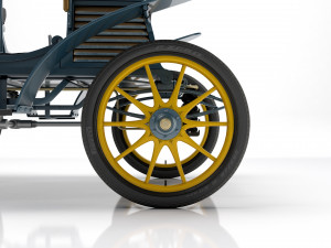 Fiat 3-5 HP 1899 3Dモデル