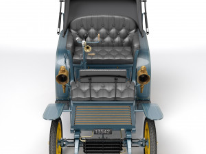 Fiat 3-5 HP 1899 3Dモデル