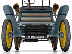 Fiat 3-5 HP 1899 3Dモデル