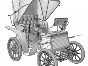 Fiat 3-5 HP 1899 3Dモデル