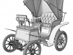 Fiat 3-5 HP 1899 3Dモデル