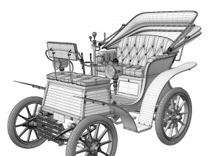 Fiat 3-5 HP 1899 3Dモデル