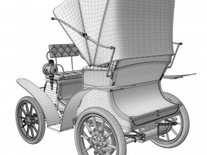 Fiat 3-5 HP 1899 3Dモデル