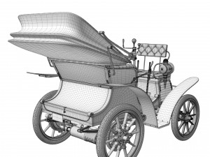 Fiat 3-5 HP 1899 3Dモデル