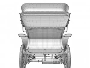 Fiat 3-5 HP 1899 3D Model