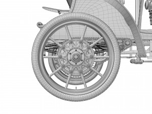 Fiat 3-5 HP 1899 3Dモデル