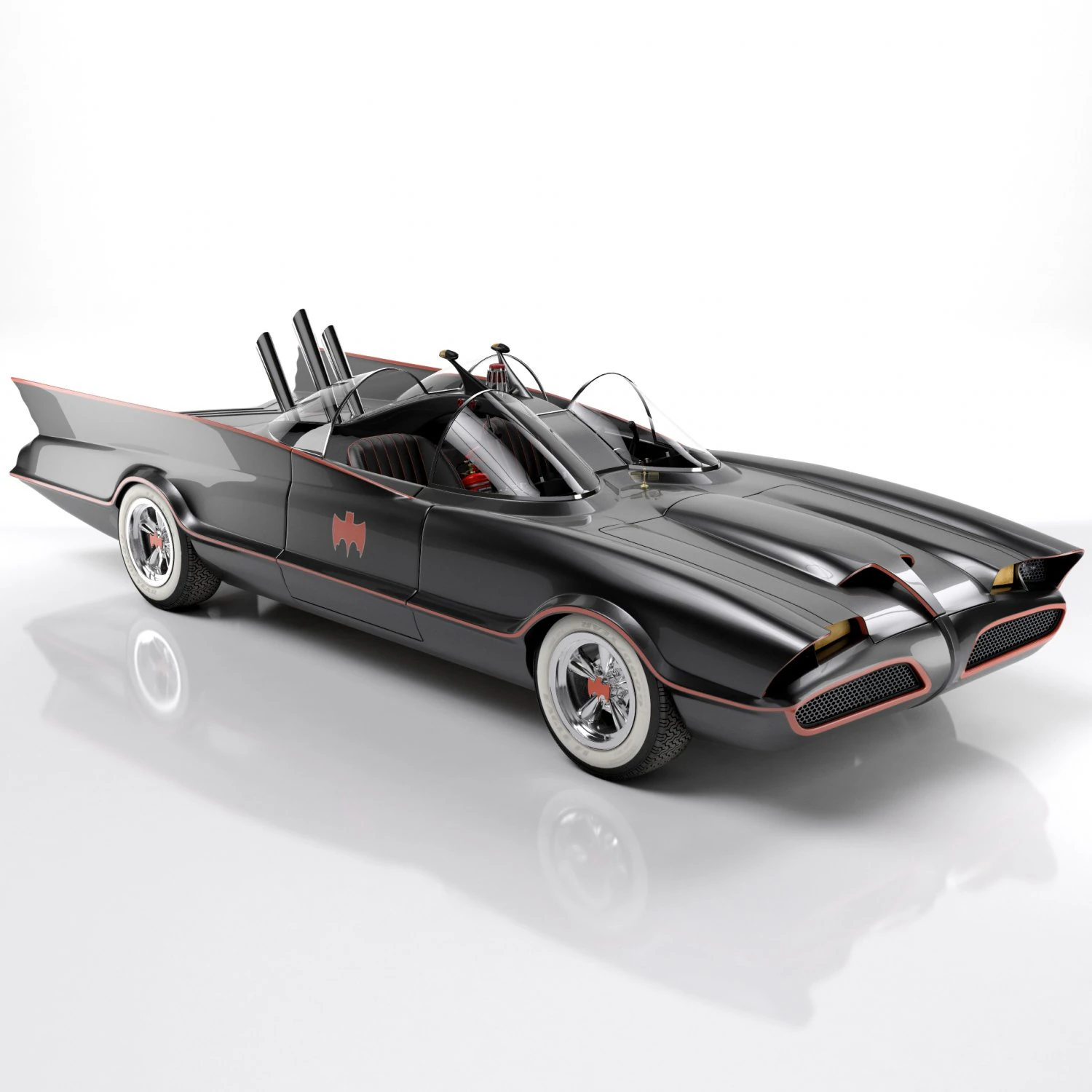 Batm&oacute;vel 1966 Modelo 3D .c4d .max .obj .3ds .fbx .stl .blend 