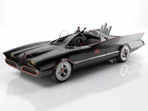 Batmobile 1966 3D Модель
