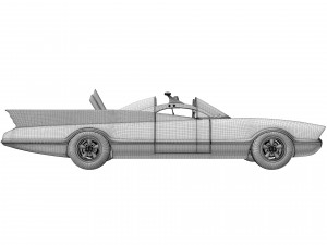 Batmobile 1966 3D Модель