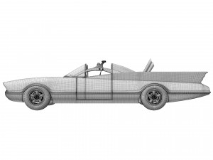Batmobile 1966 3D Модель