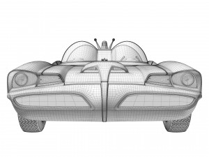 Batmobile 1966 3D Модель