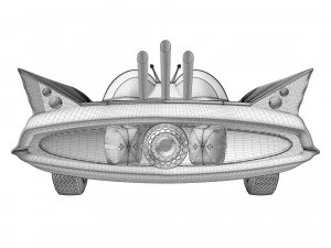Batm&oacute;vel 1966 Modelo 3D