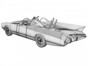 Batm&oacute;vel 1966 Modelo 3D