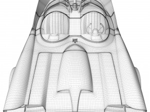 Batmobile 1966 3D Модель