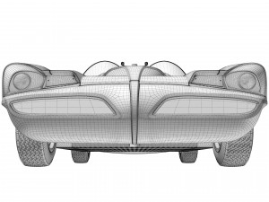 Batmobile 1966 3D Модель