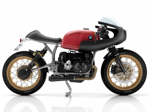 Cafe Racer R80 Motorcycle Modelo 3D