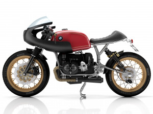 Cafe Racer R80 Motorcycle Modelo 3D