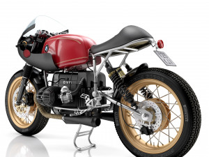 Cafe Racer R80 Motorcycle Modelo 3D