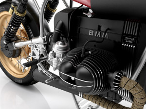 Cafe Racer R80 Motorcycle Modelo 3D