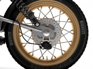 Cafe Racer R80 Motorcycle Modelo 3D