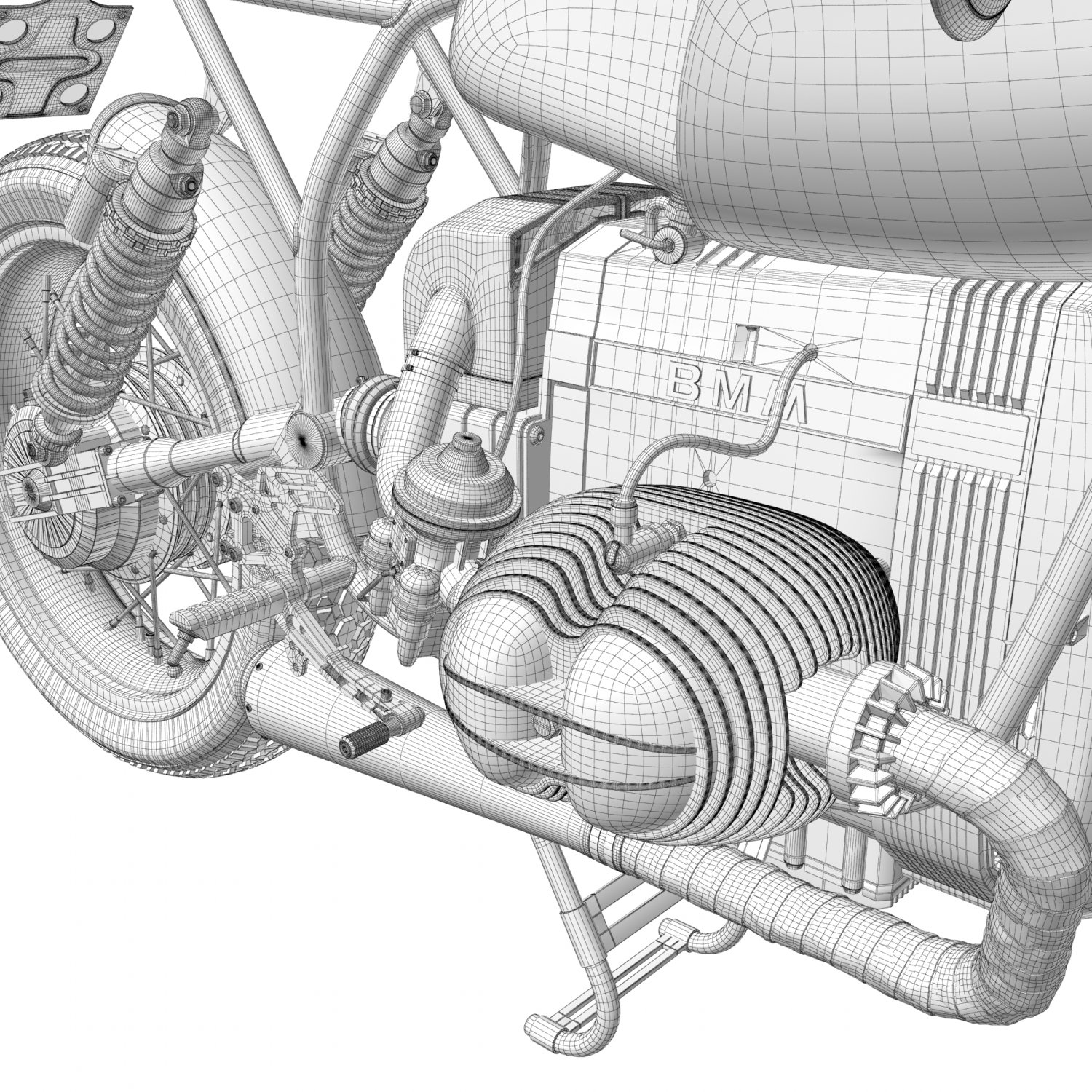 Car Engine 3D Model – 3D Horse