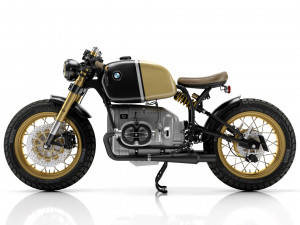 Cafe Racer R80 Motorcycle 3D Model