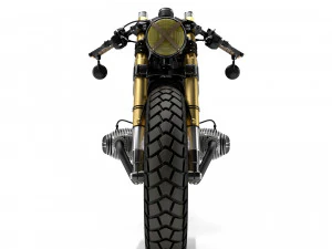 Cafe Racer R80 Motorcycle 3D Model