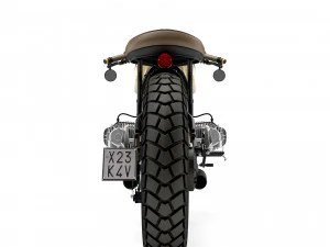 Cafe Racer R80 Motorcycle 3D Model