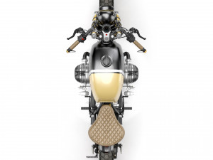 Cafe Racer R80 Motorcycle 3D Model