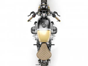 Cafe Racer R80 Motorcycle 3D Model