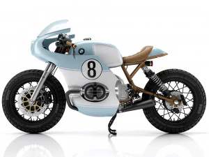 Cafe Racer R80 Motocicleta Modelo 3D