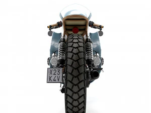 Cafe Racer R80 Motocicleta Modelo 3D