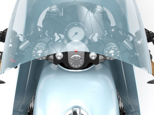 Cafe Racer R80 Motorcycle Modèle 3D