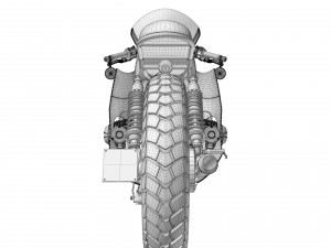 Cafe Racer R80 Motorcycle Modèle 3D