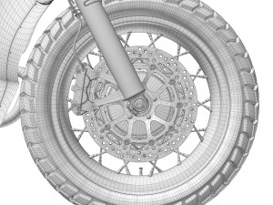 Cafe Racer R80 Motorcycle Modèle 3D
