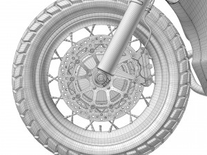 Cafe Racer R80 Motorcycle Modèle 3D
