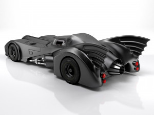Batmobile 1989 3D Model
