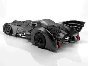 Batmobile 1989 3D Model