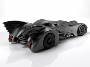 Batmobile 1989 3D Model