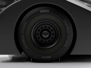 Batmobile 1989 3D Model