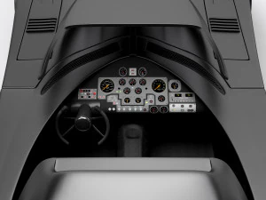 Batmobile 1989 3D Model