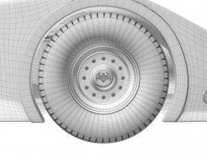 Batmobile 1989 3D Model