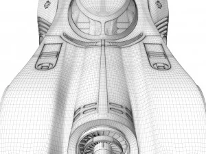 Batmobile 1989 3D Model